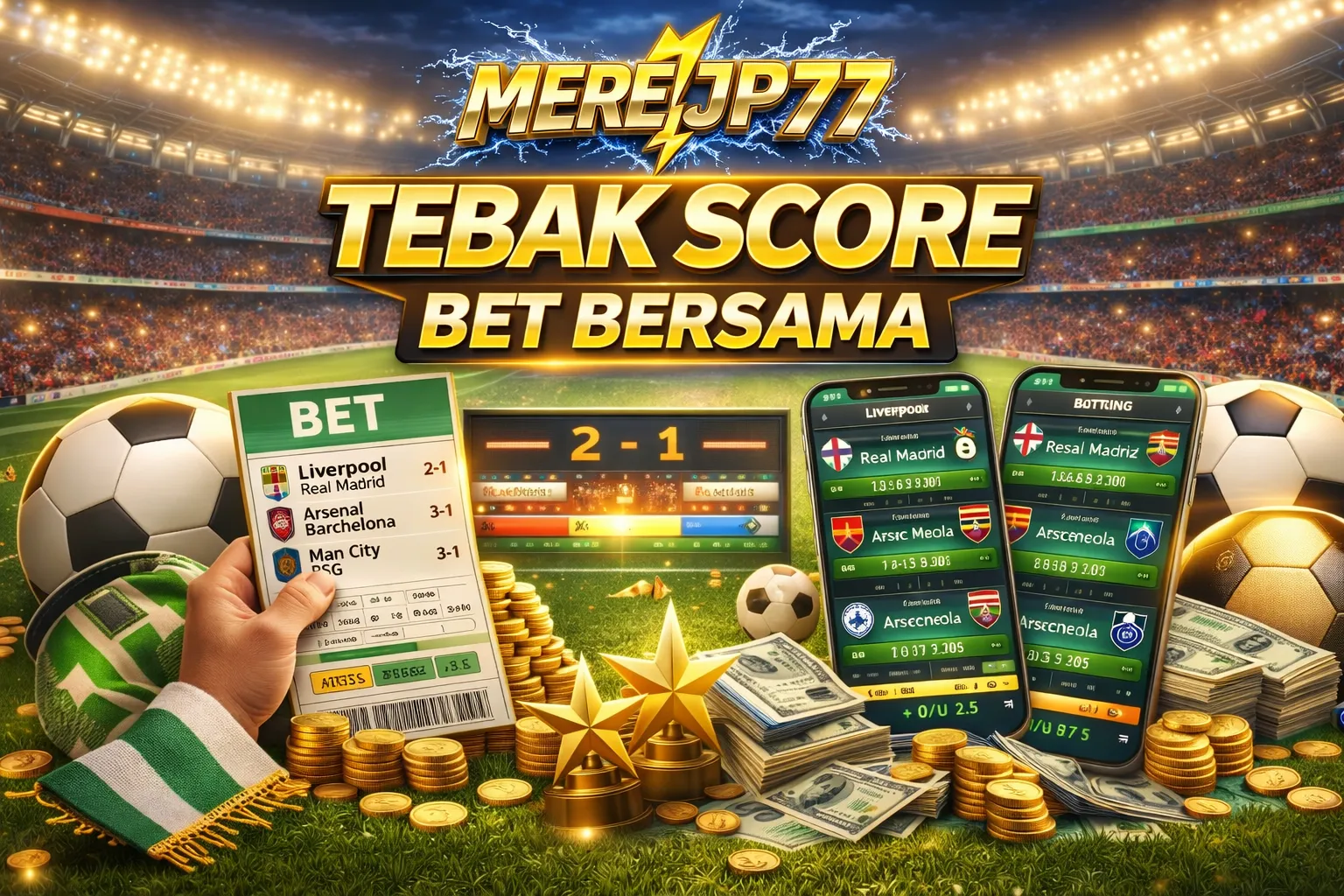 TEBAK SCORE MEREJP77